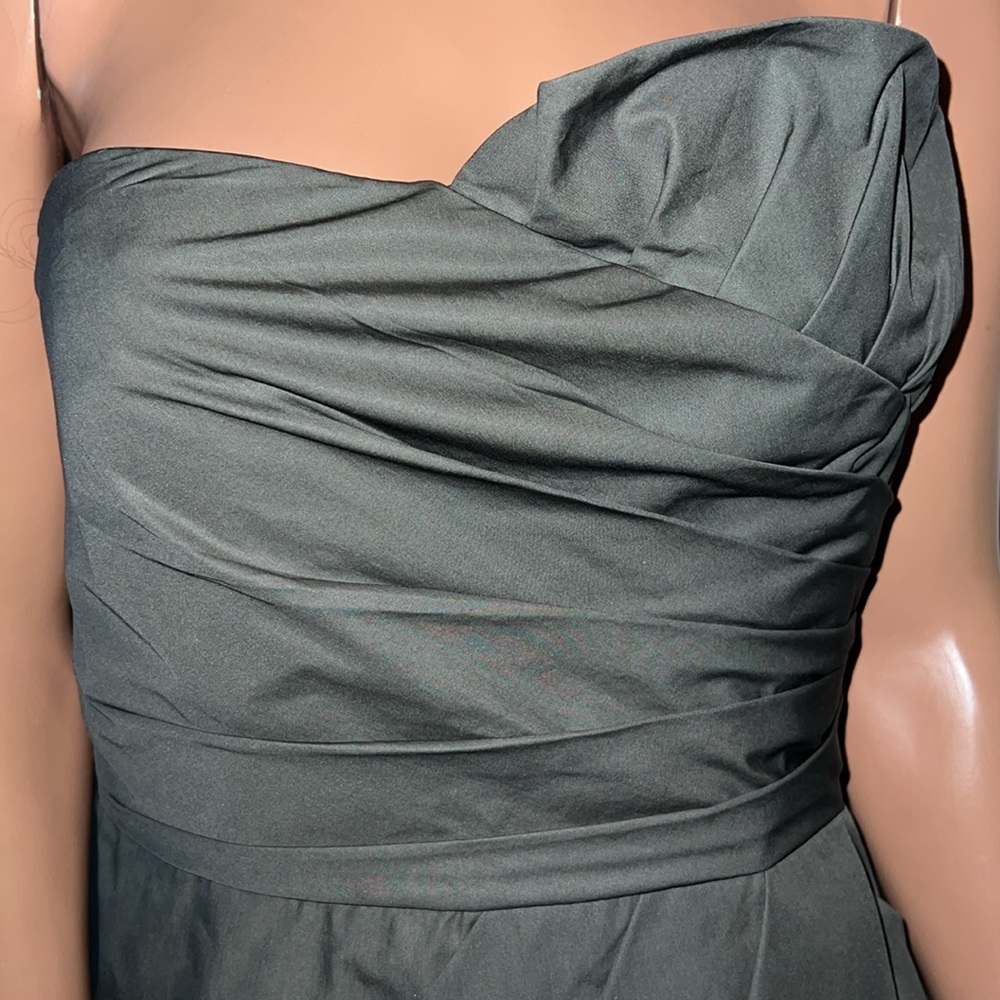 J Crew gray strapless size 4 dress - Picture 5 of 16